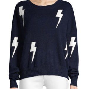 Rails Presley Navy Lightning Bolt Sweater